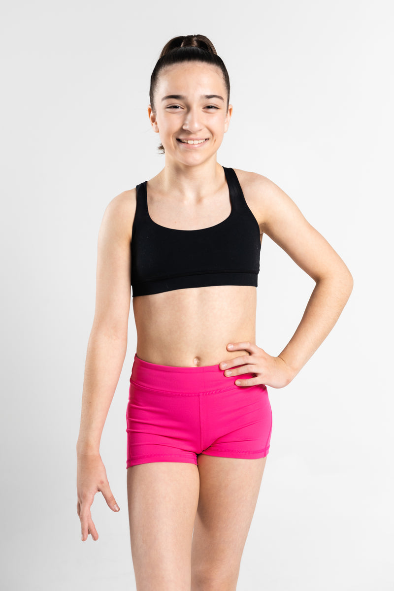 Luxe Purple Gymnastics Shorts – GMD Activewear Australia