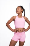 Ellidy Pink Crop Top