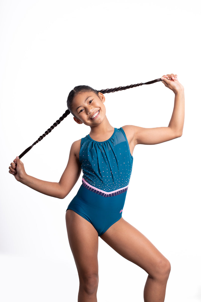 Chloe Teal Leotard