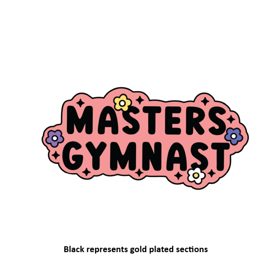 Masters Gymnast Pin