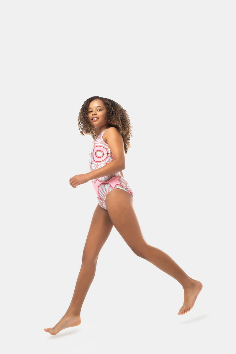 Moana Leotard- Pink