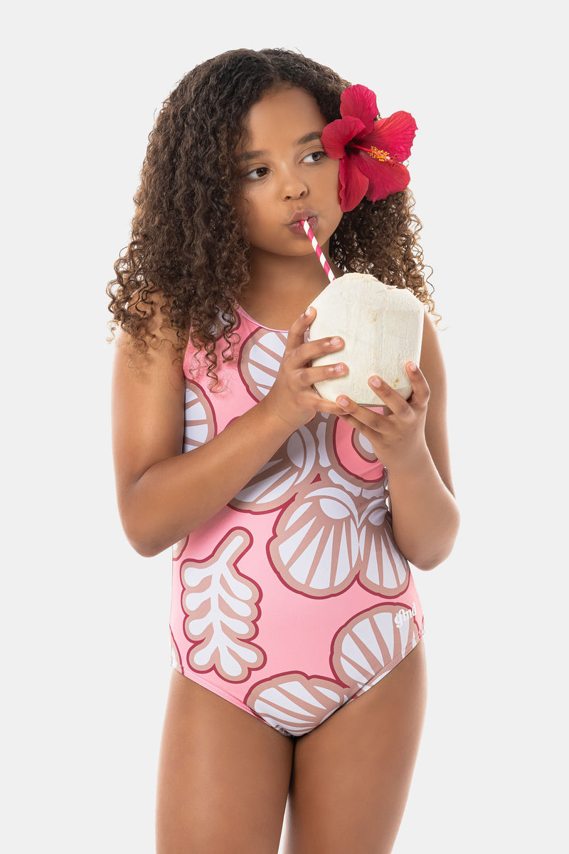 Moana Leotard- Pink