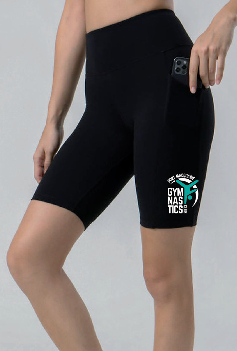 Port Macquarie Luxe Black Ref Length Shorts