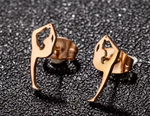 Gymnastics Stud Earrings v2