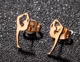 Gymnastics Stud Earrings v2