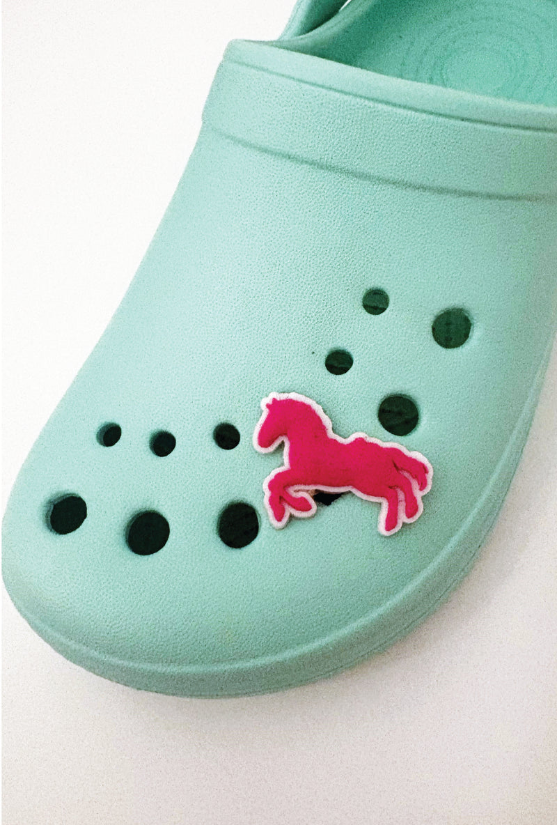 Pink Horse-  Croc Jibbet