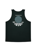 2024 Gym Qld State Levels Trampoline Black Unisex Singlet