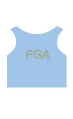 PGA Baby Blue Mystique Crop Top