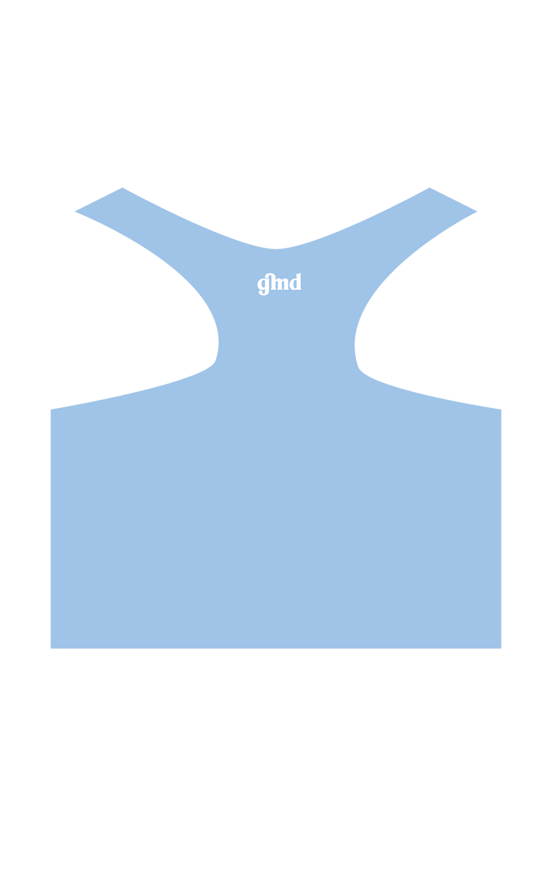 PGA Baby Blue Mystique Crop Top